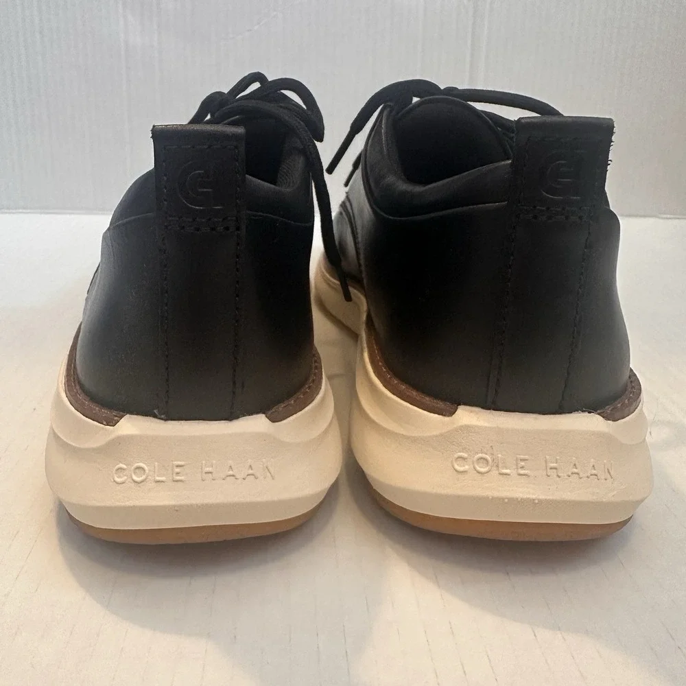 Cole Haan Men's Leather Grand Remix Oxfords Black 9.5 M New Without Box